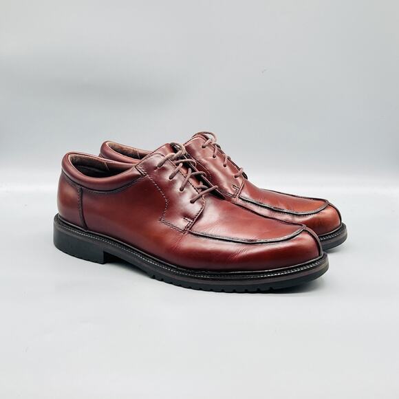 Cole Haan Shoes Mens 11 Brown Leather Country Moc Toe Lace Up Casual Vintage main image 11